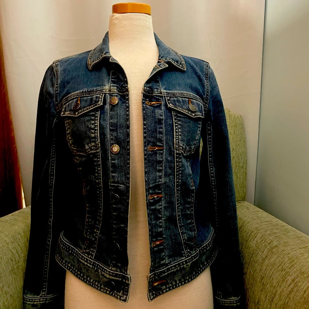 Talbots Denim Button up Jean Jacket